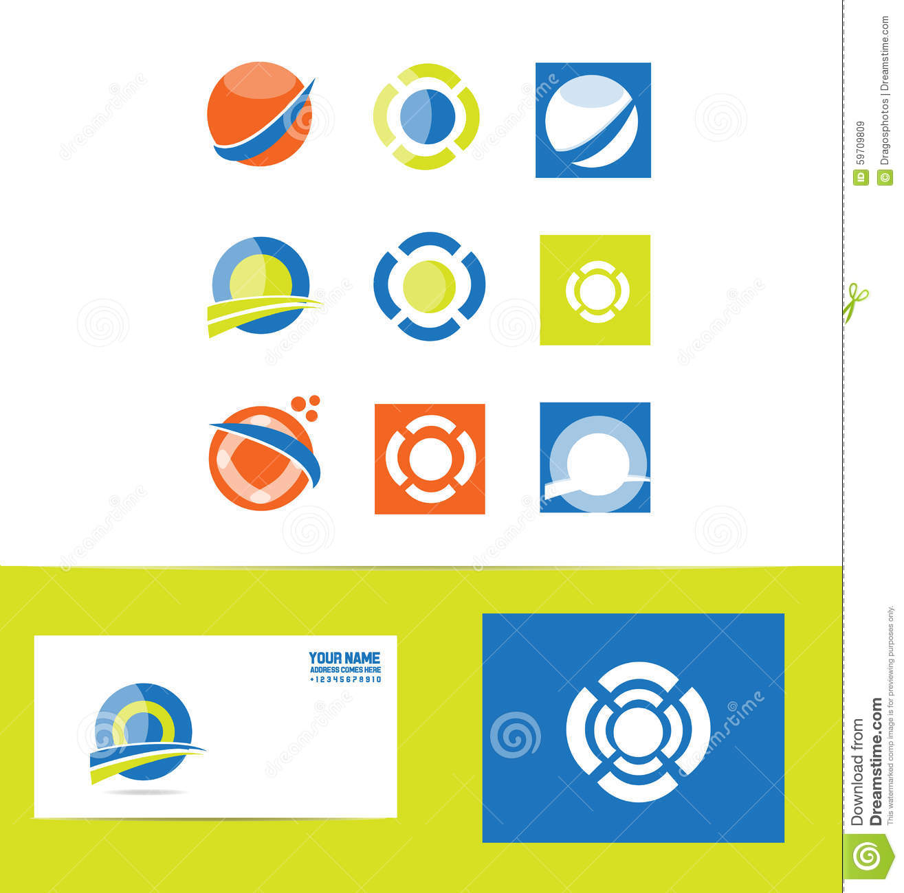 Corporate Vector Logo Elements