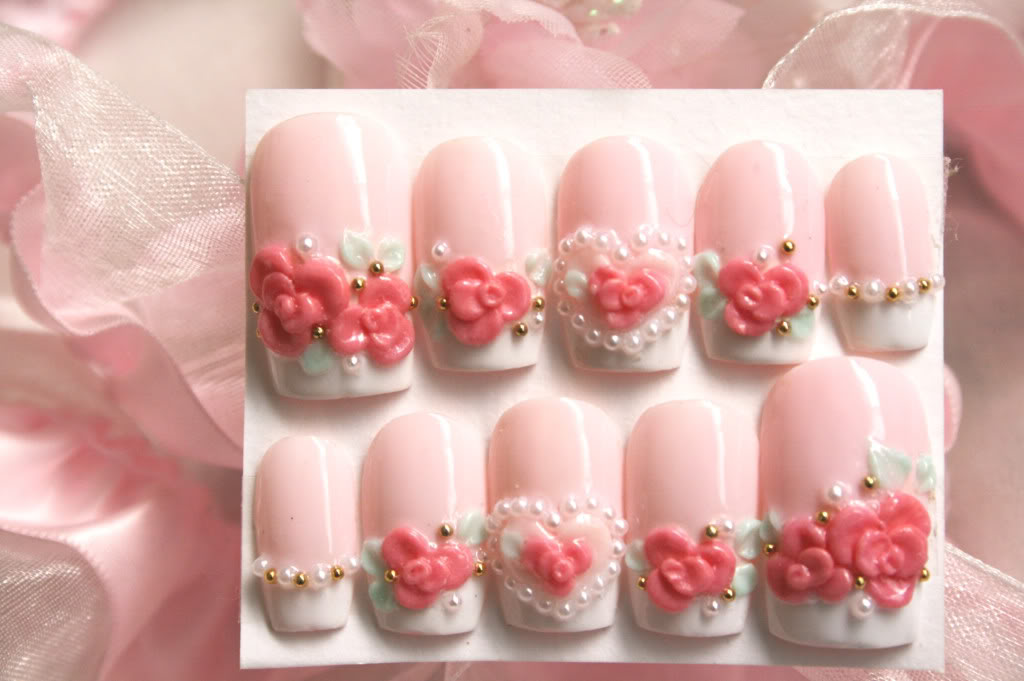 Cute 3D Nail Art Design Cute 3D Nail Art Design