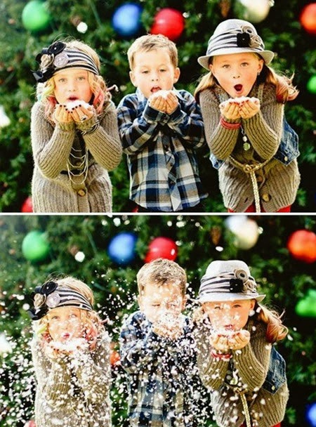 Cute Family Christmas Card Idea