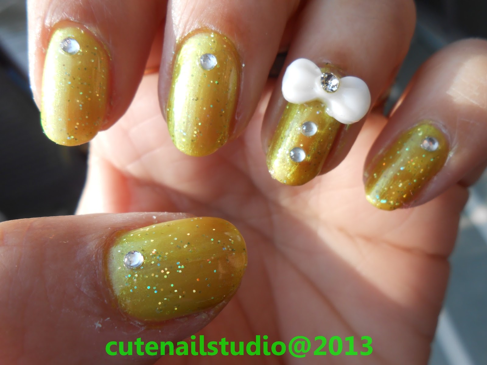 Cute Nail Designs with Bows Cute Nail Designs with Bows