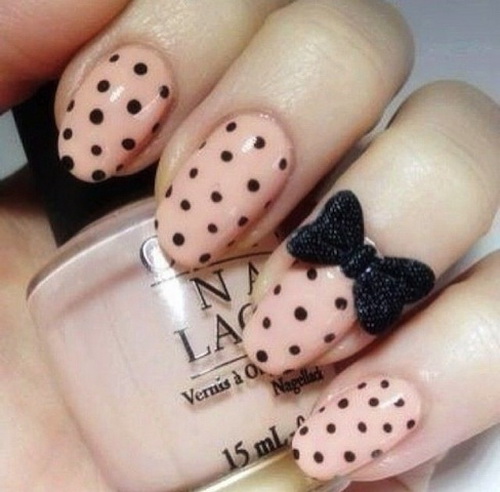Cute Nails with 3D Bows Cute Nails with 3D Bows