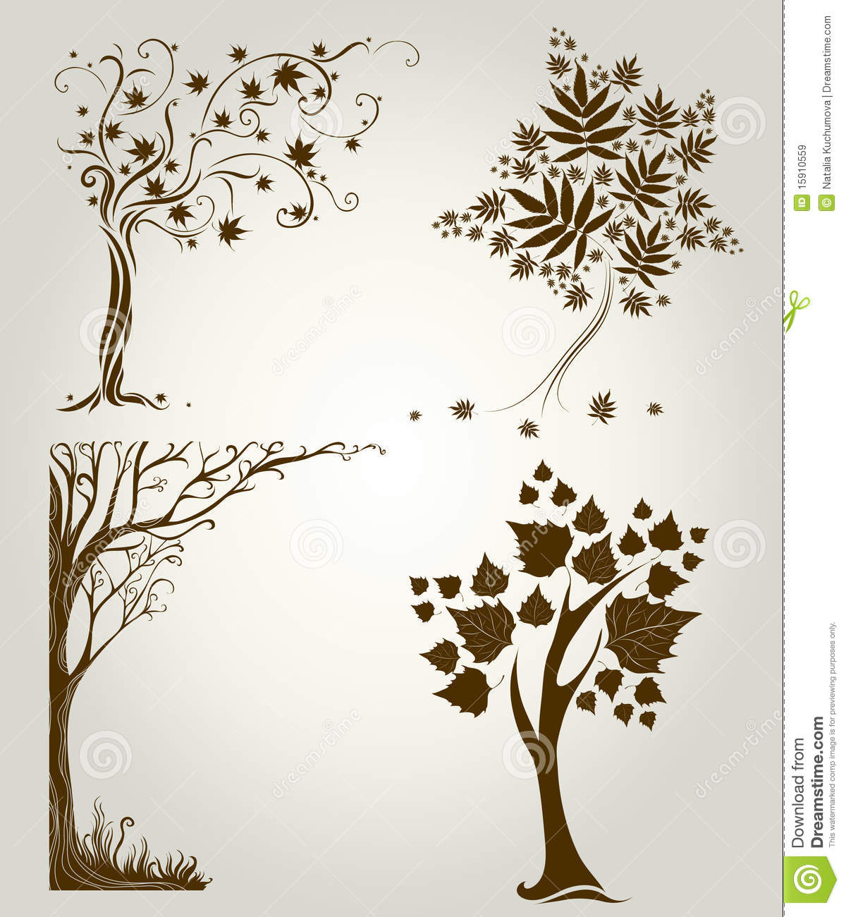 Decorative Tree Silhouette