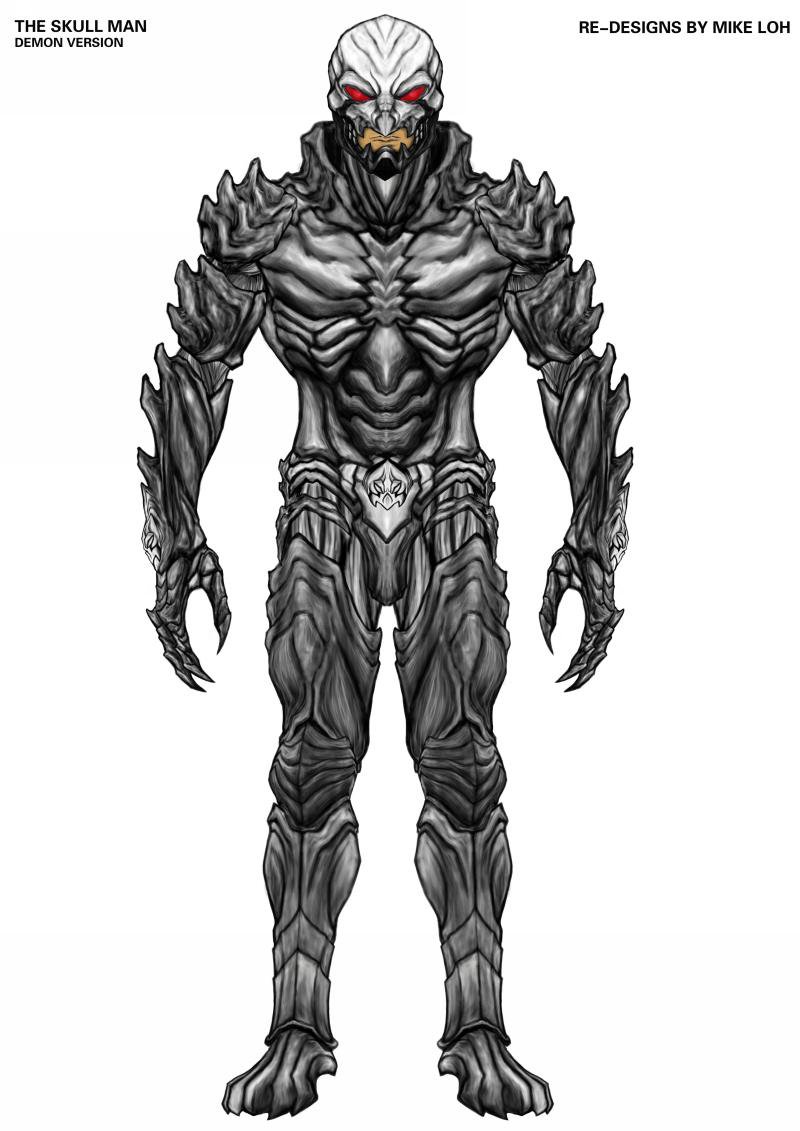 Demon Armor Drawings