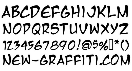 Download Graffiti Font Styles