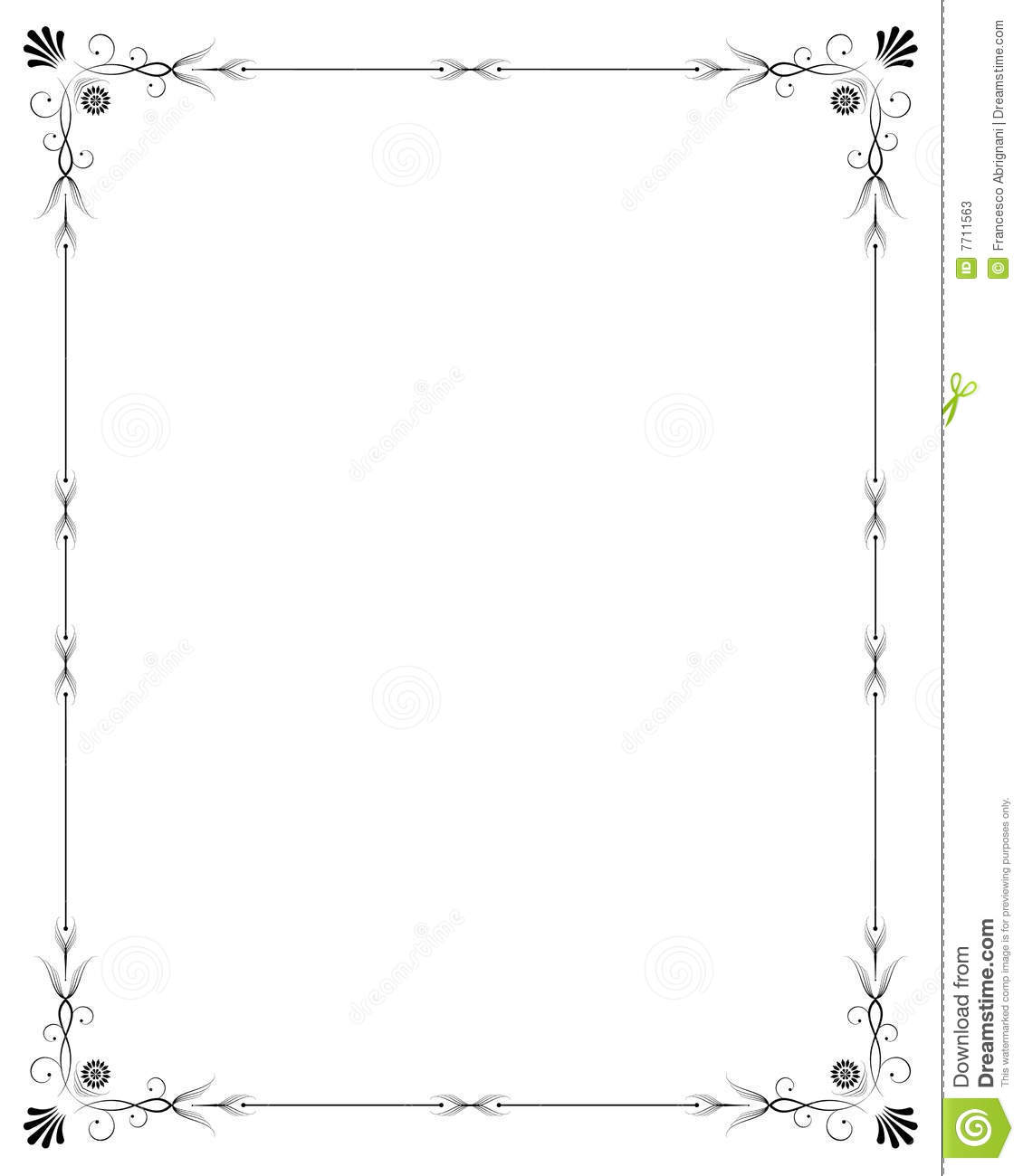 Elegant Frame Border Clip Art