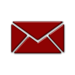 Email Envelope Icon Red