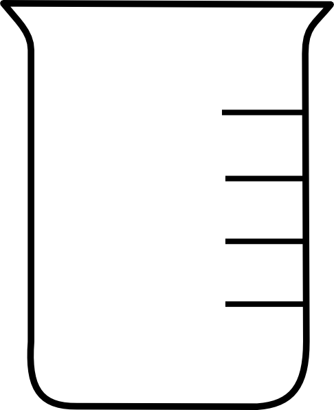 Empty Beaker Clip Art