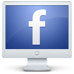 Facebook Icon On Screen