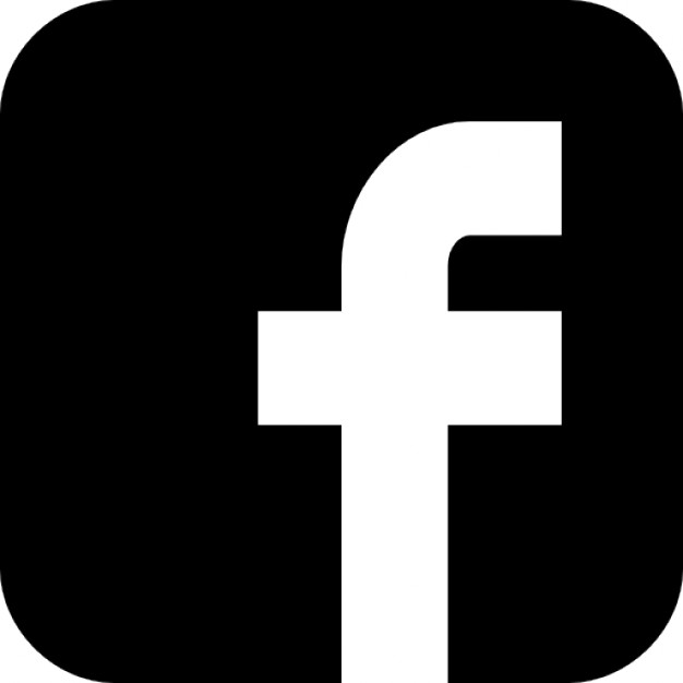 Facebook Logo Black White