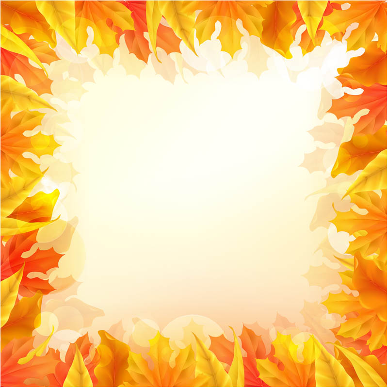 Fall Leaves Background Clip Art Fall Leaves Background Clip Art