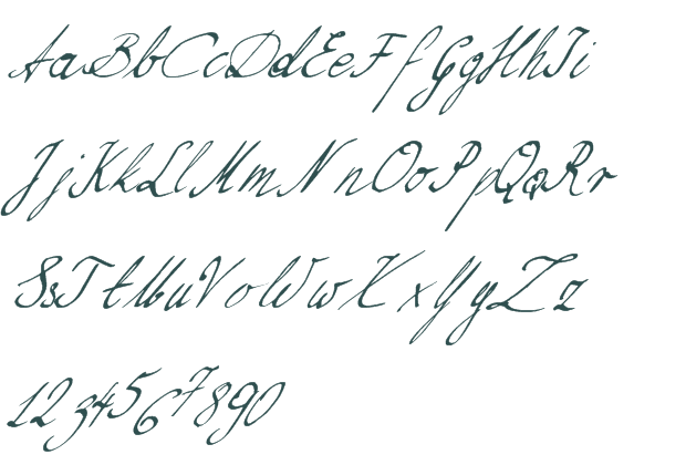Fancy Bubble Letter Font