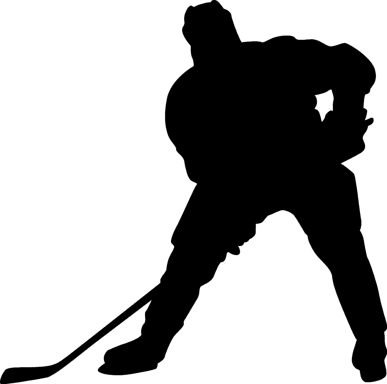Field Hockey Player Silhouette