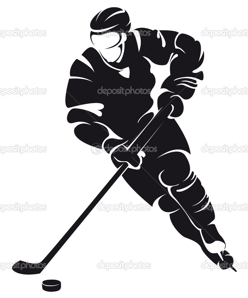 Field Hockey Player Silhouette