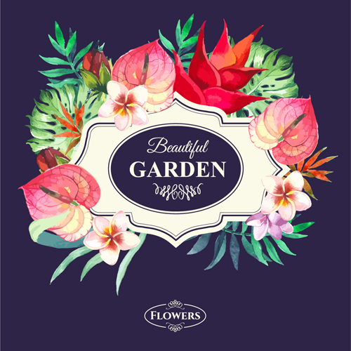 Frame Flower Garden Design