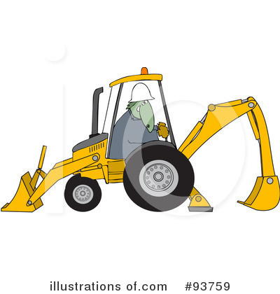 Free Backhoe Clip Art