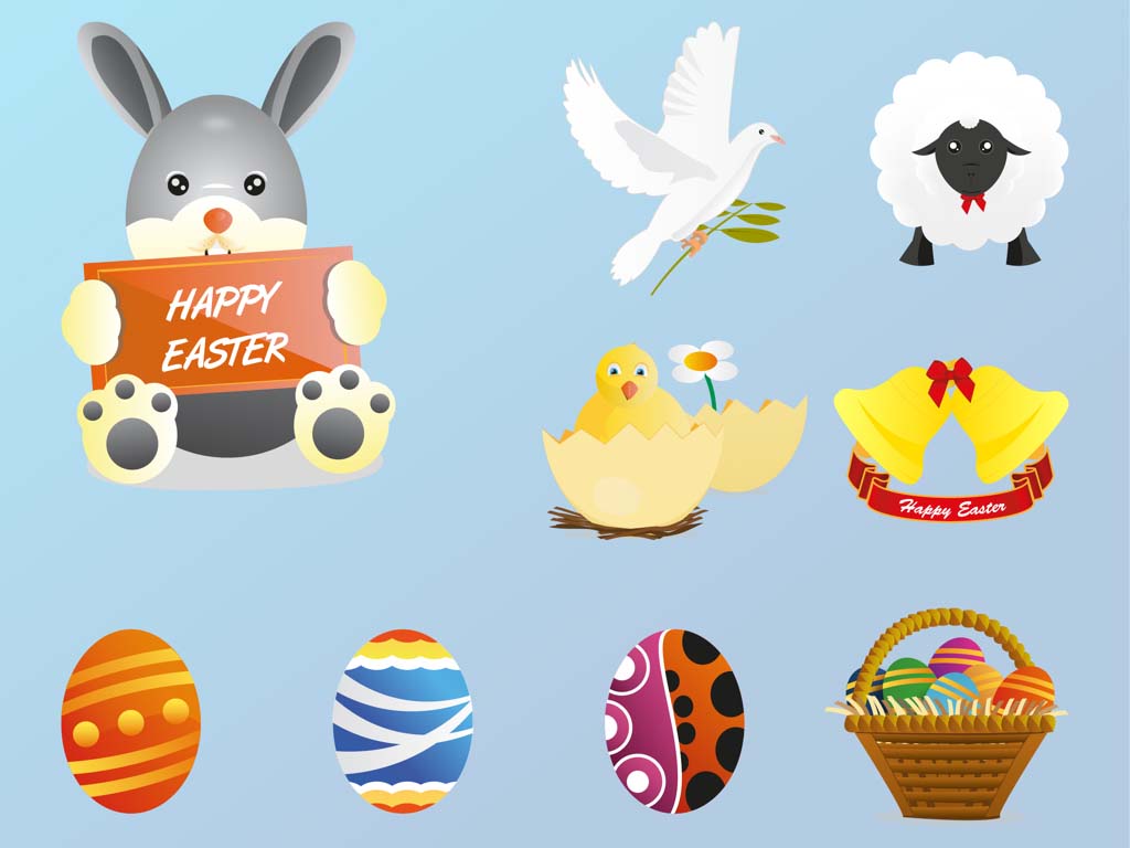 Free Easter Vectors