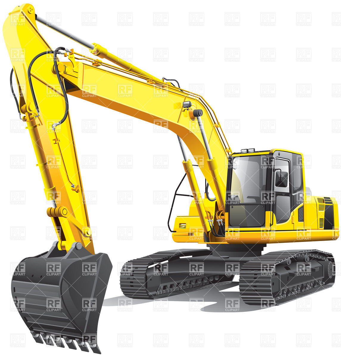 Free Excavator Clip Art