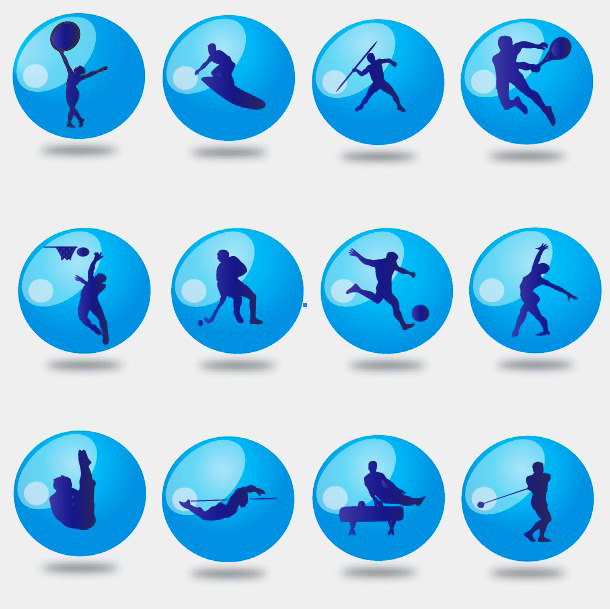 16 Free Sport Vector Icon Sets Images