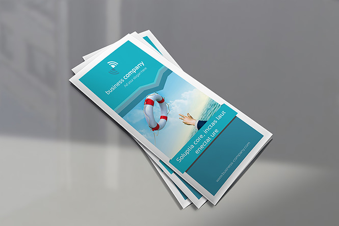 Free Tri-Fold Brochure Mockup PSD Free Tri-Fold Brochure Mockup PSD