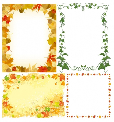 Free Vector Borders and Frames