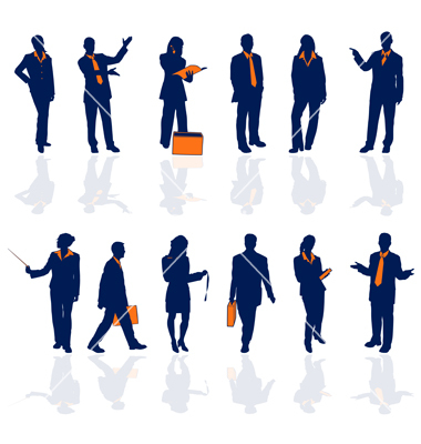 Free Vector Business People