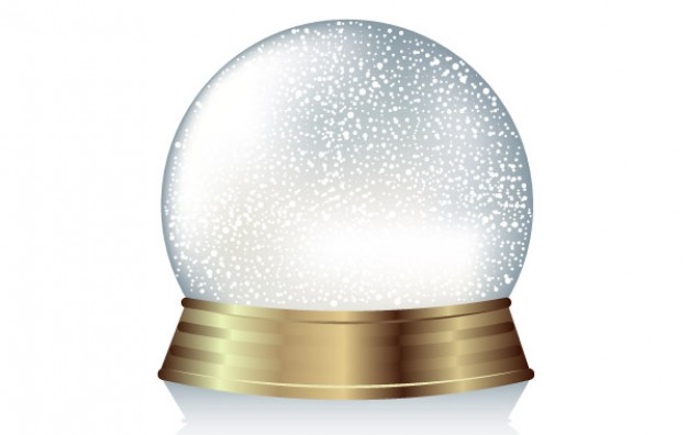 Free Vector Snow Globe