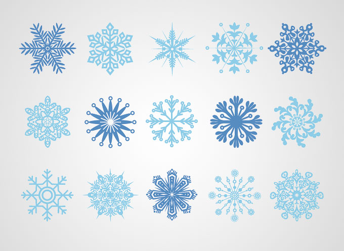 Free Vector Snowflake Clip Art