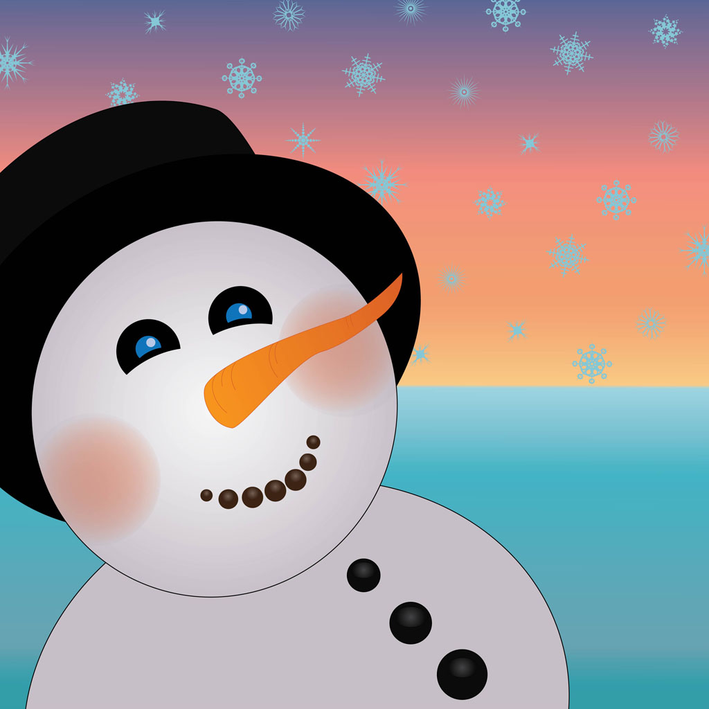 Free Vector Snowman Clip Art