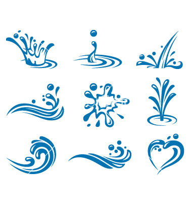 Free Vector Water Icon