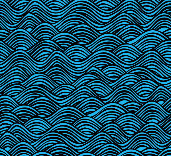 Free Vector Water Pattern