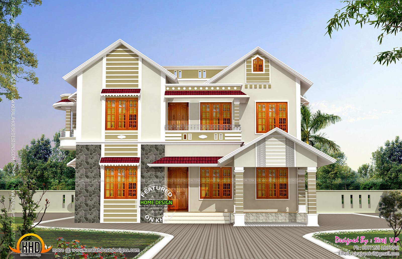 Front View House Plans