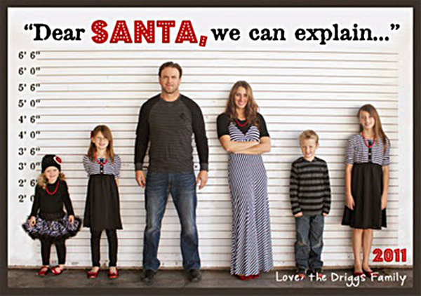 Funny Christmas Card Idea