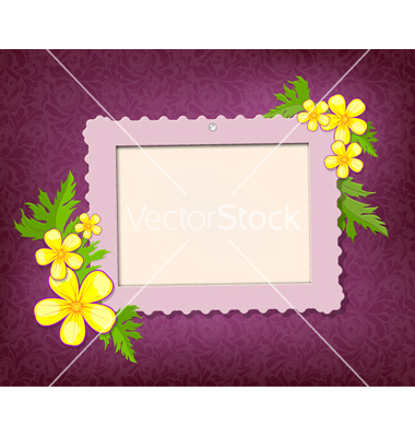 Garden Vector Frame