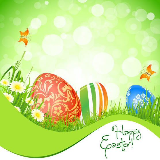 13 Happy Easter Vector Images