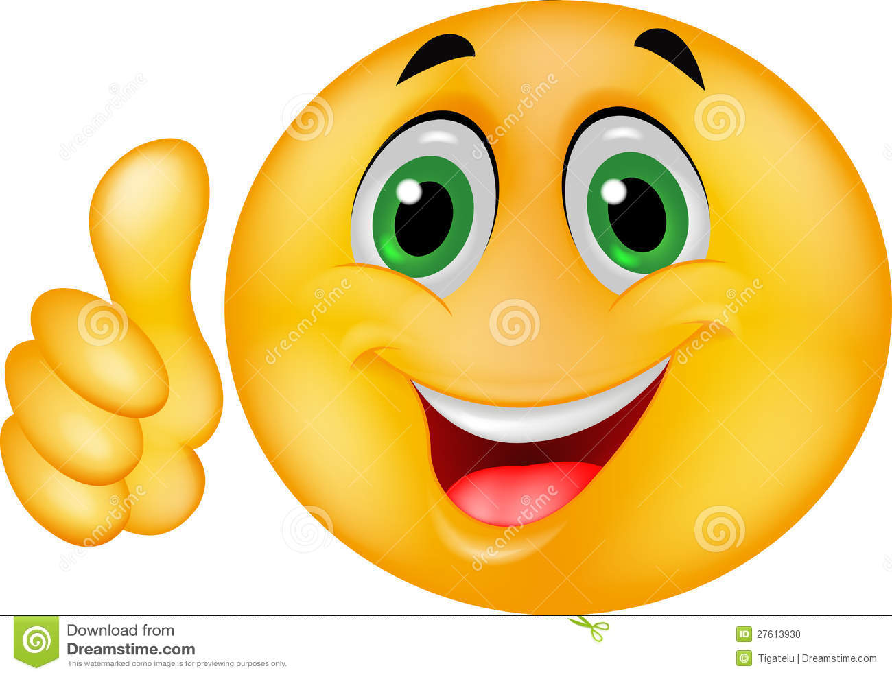 Happy Smiley Face Thumbs Up Happy Smiley Face Thumbs Up