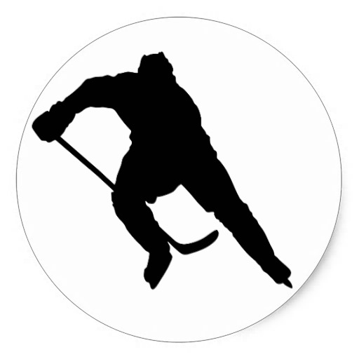 Hockey Player Silhouette