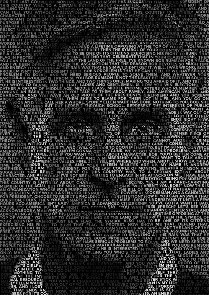 How to Make with Text Portrait Photoshop