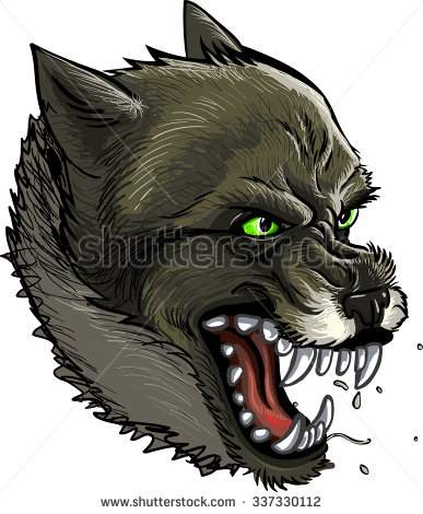 Howling Wolf Vector