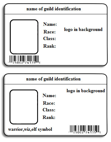 18 Blank Employee ID Card Template Images