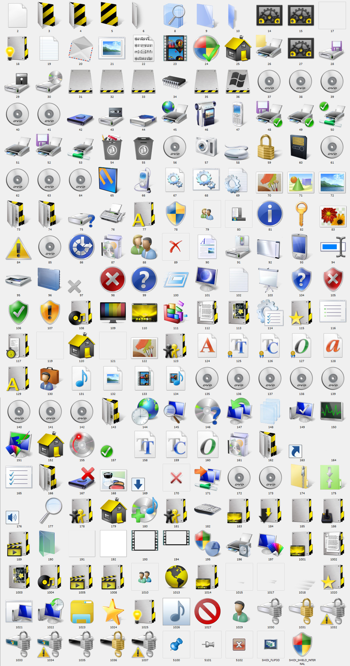 Imageres Dll Windows 7 Icon Numbers