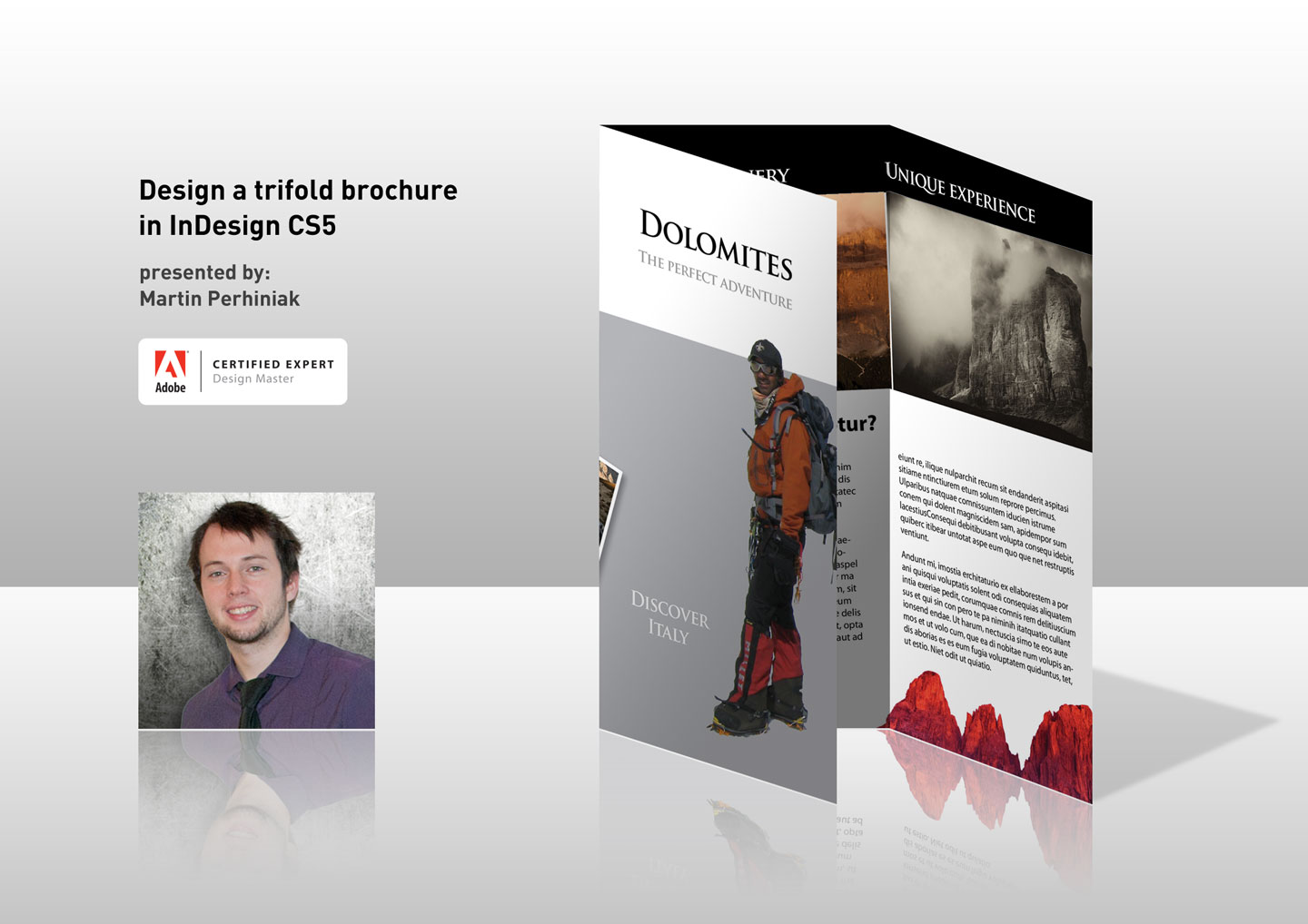 InDesign Tri-Fold Brochure