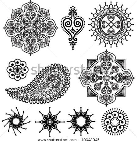 Indian Design Pattern Vector