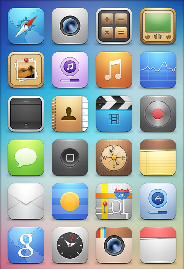 13 Photos of IPad App Icons