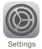 iPhone iOS 7 Settings Icon iPhone iOS 7 Settings Icon