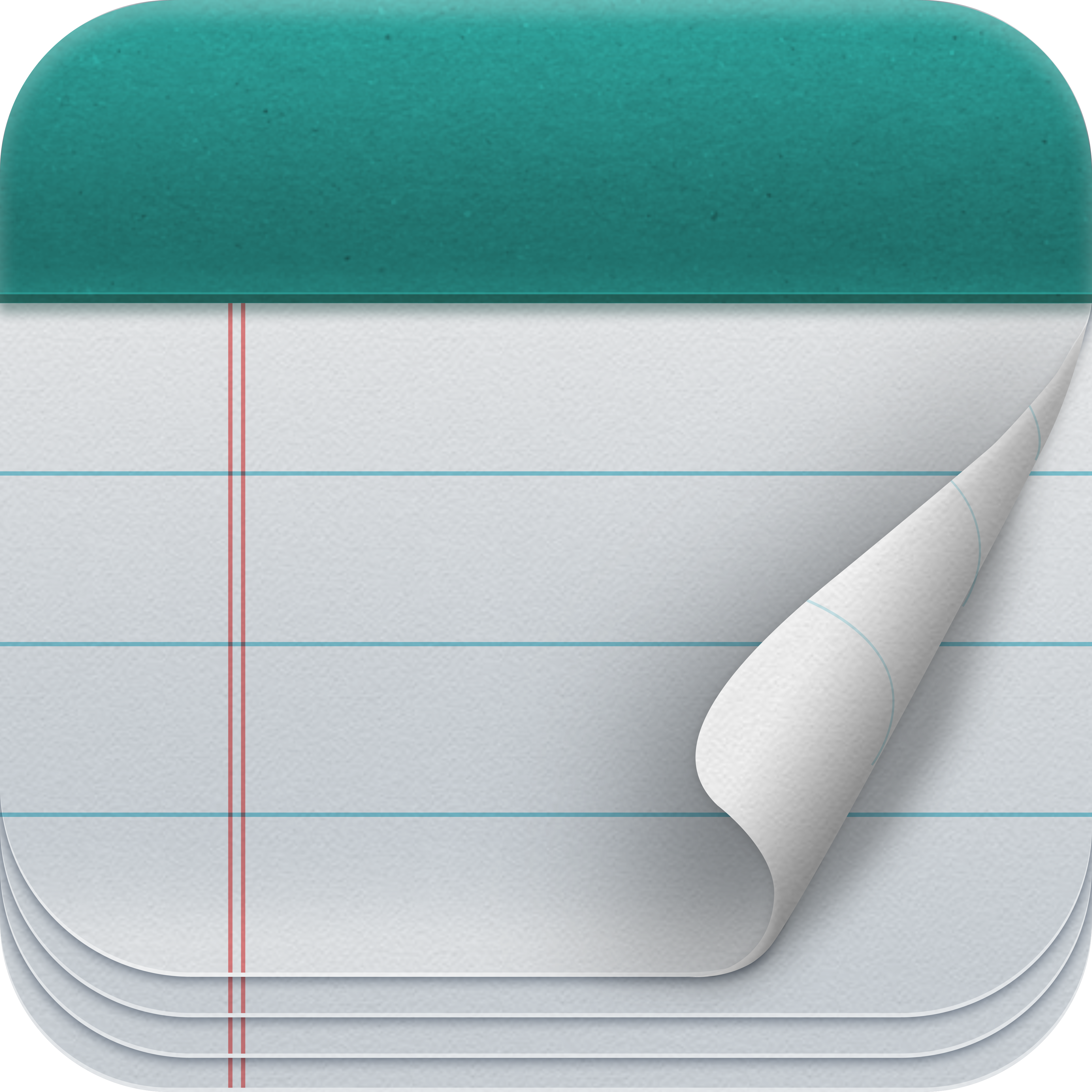 iPhone Notes App Icon