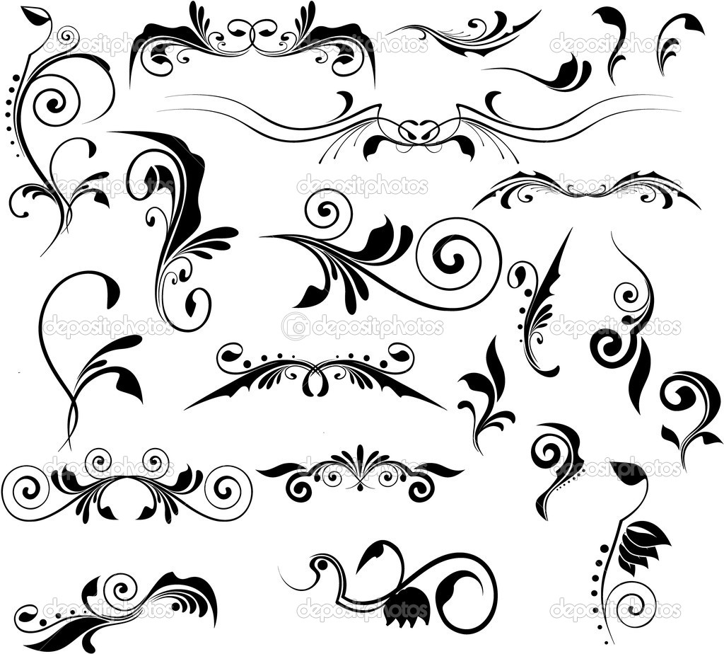 Leaf Patterns Designs Vectors