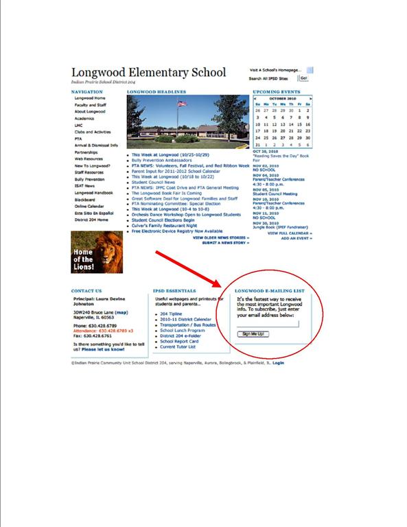 Longwood Elementary School District 204