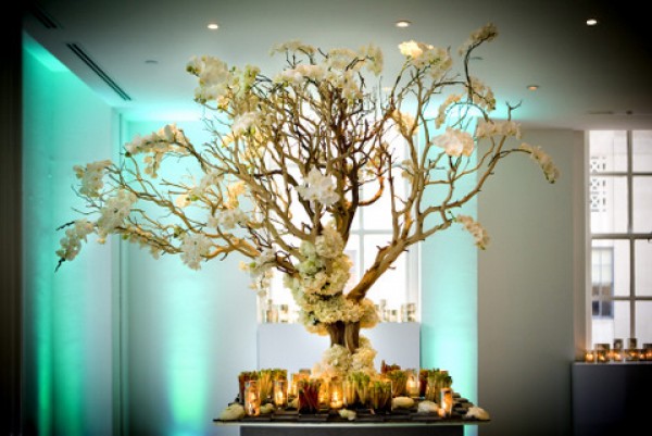 Manzanita Tree Branches Wedding Centerpieces