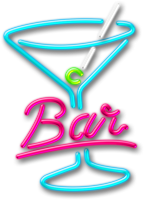 Martini Glass Neon Sign Martini Glass Neon Sign