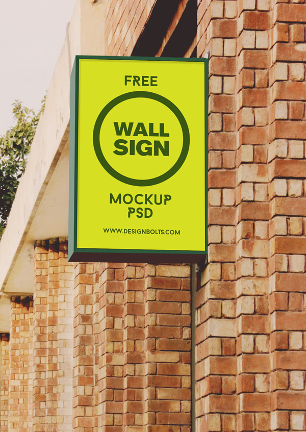Outdoor Free Sign Mockup